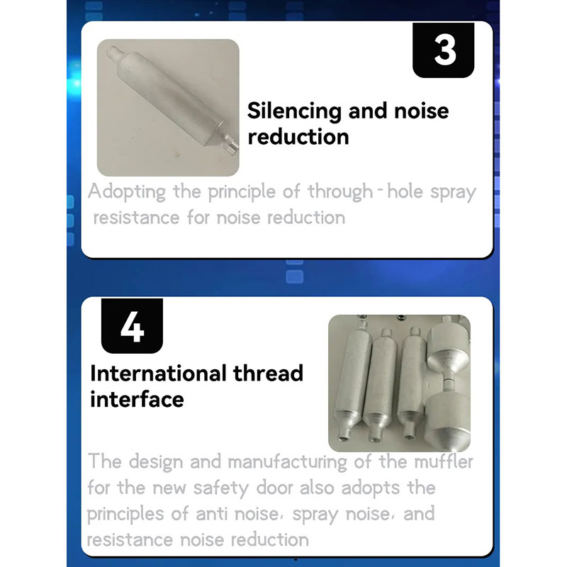 Silenziatori in acciaio inossidabile HVAC