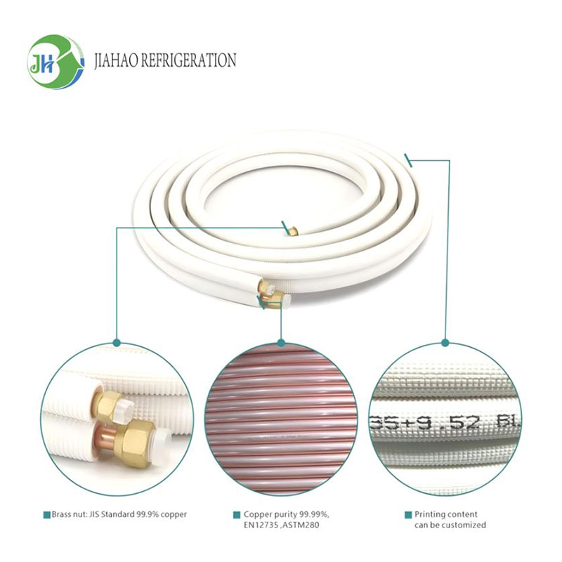 HVAC用PE断熱銅管