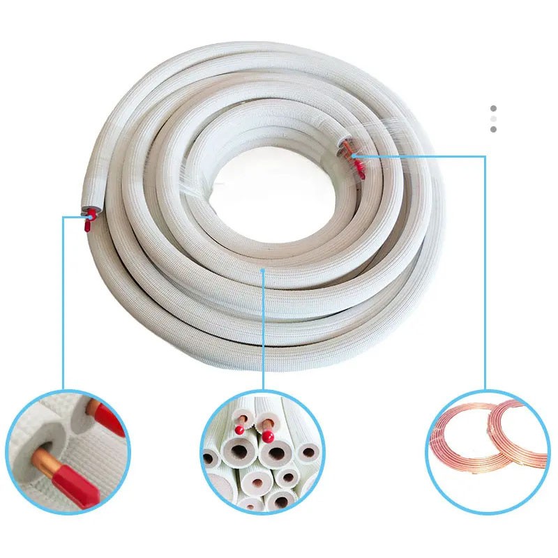 HVAC PE Insulated Copper Pipe Mini Split Line Set
