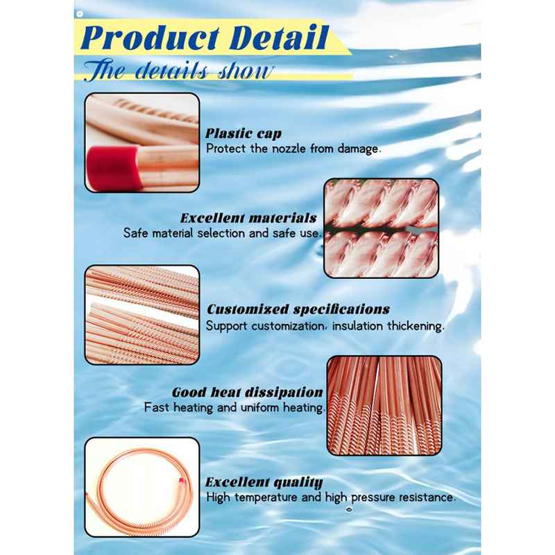 HVAC PE Insulated Corrugated Copper Pipe
