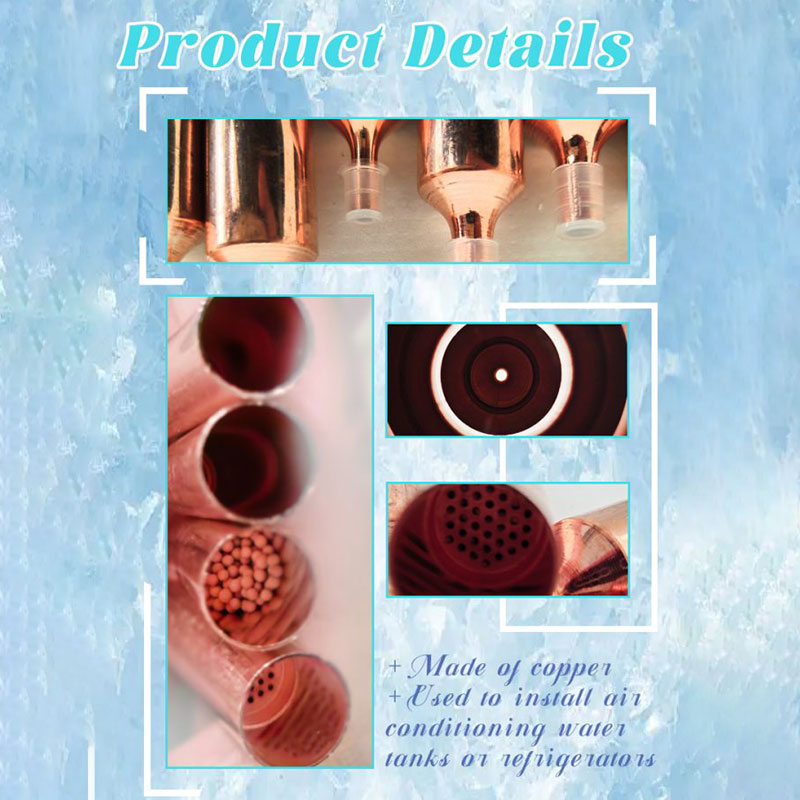 HVAC Refrigeration Copper Filter Drier