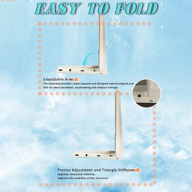 Air Conditioner Folding Support Bracket