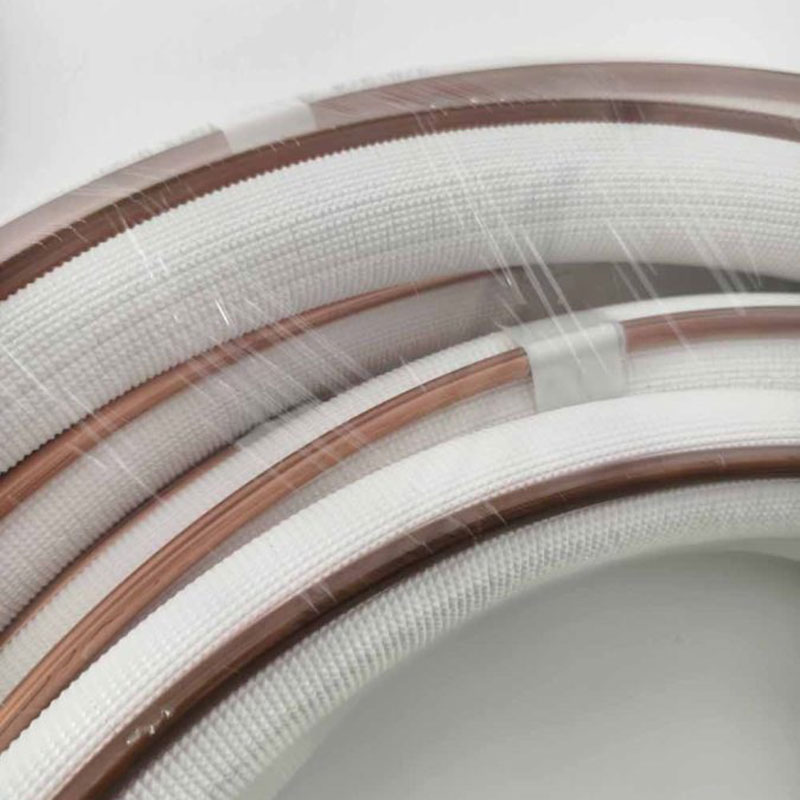 HVAC PE geprägte Isolierung Kupferrohr Mini-Split-Leitungsset