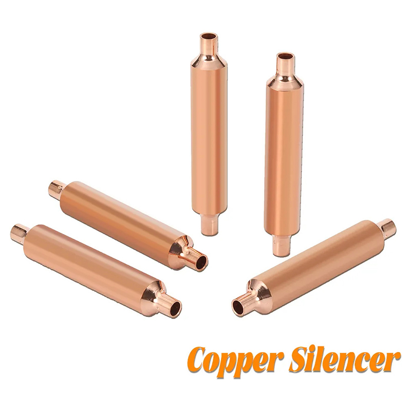 HVAC Copper Pipe Muffler Silencer