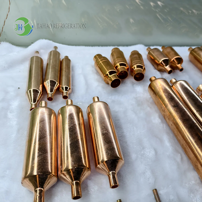 HVAC Copper Pipe Muffler Silencer