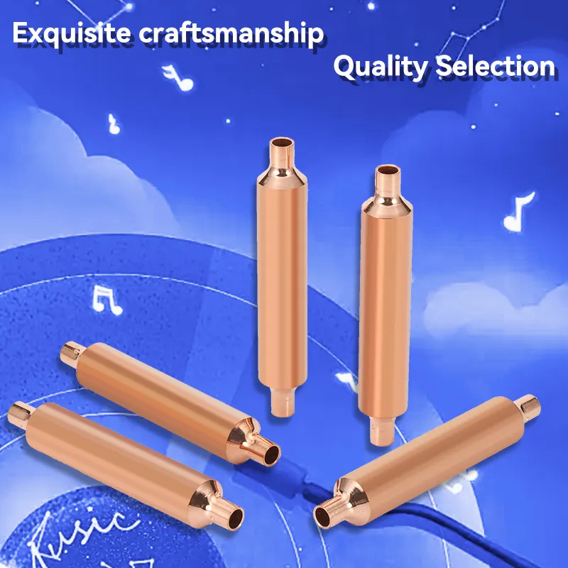 HVAC Copper Pipe Muffler Silencer