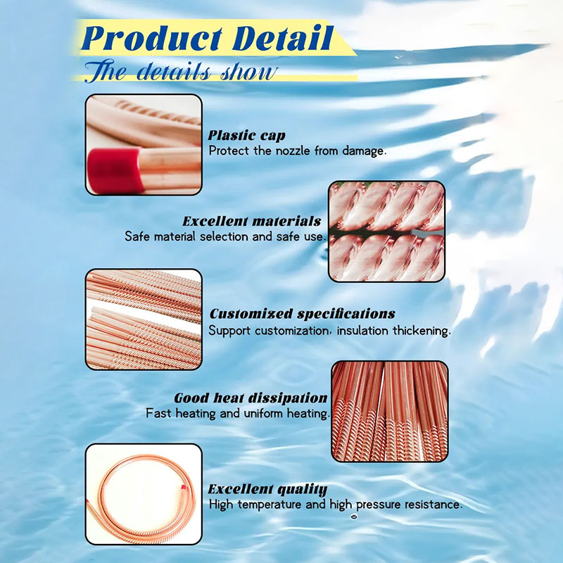 HVAC Corrugated Copper Pipe