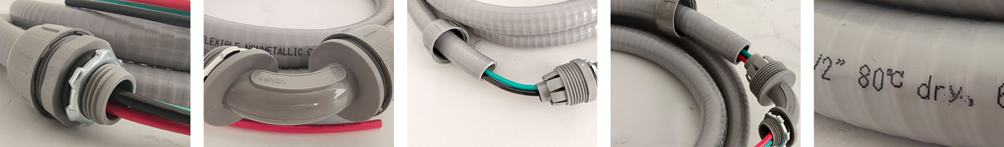 Flexible Plastic Wire Conduit for Air Conditioner Wiring